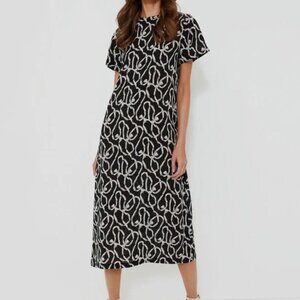 Tuckernuck Hyacinth House Rowan Bow Midi Dress